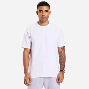 Camiseta de algodón 100% de gran tamaño para hombre, camiseta unisex de moda de calle con impresión digital fresca, logotipo personalizado al por mayor, transpirable, secado rápido - Product Image 5