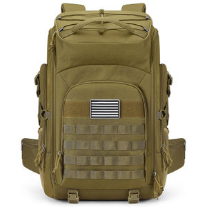 Sac à dos tactique léger et durable avec options de marque personnalisées Tissu résistant à l'eau et poches de rangement sécurisées - Product Image 1