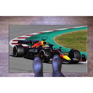 Formula 1 Race <b>Car</b> <b>Rug</b>: Red Bull Motorsport Decor, Printed <b>Rug</b>,Chenille <b>Rug</b> - Product Image 2