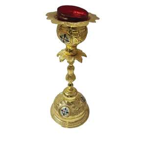 Église services publics fournitures en laiton brûleur d'encens chrétien équipement religieux sainte croix haut métal église - Product Image 2