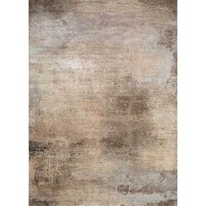 Alfombra Kavi Ivory de Lana y Seda de Bambú Anudada a Mano, Colección Afterglow, Abstracta, 10 mm, para el Hogar, Pasillo, Forma Rectangular, Alfombras Jaipur - Product Image 1