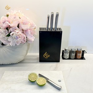 Étagère et étagère à épices de cuisine murale de couleur noire très exigeants supports de stockage d'épices de cuisine de comptoir en métal à bon prix - Product Image 5