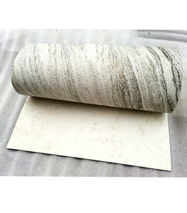 100% chapa de piedra de mármol ecológica efecto Natural Himalaya blanco Flexible y transpirable chapa de piedra de pizarra Color blanco - Product Image 4