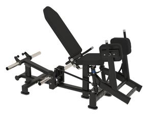 Тренажер для разгибания бедра (абдуктор) с внутренним и внешним стабилизатором, легкая система с подшипниками для нагрузки - Product Image 1