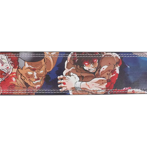 เข็มขัดหนังอนิเมะสำหรับยกน้ำหนักเข็มขัดออกกำลังกายแบบสควอตสำหรับฝึกยกกระชับเข็มขัดพยุงหลังสำหรับฝึกยกน้ำหนัก - Product Image 5