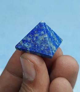 Wholesale 4cm Natural Healing Gemstone Polished <b>Meditation</b> Lapis Lazuli Pyramid Crystal - Product Image 1