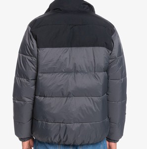 แจ็คเก็ตขนเป็ดแบบบางใส่สบายมีสไตล์เสื้อโค้ทแบบมีซิปมีฮู้ดสำหรับฤดูหนาว - Product Image 3