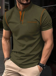 Camiseta de algodón 100% para hombre, camiseta lisa holgada de Verano de la mejor calidad para deportes, ropa informal de punto con patrón de letras - Product Image 6