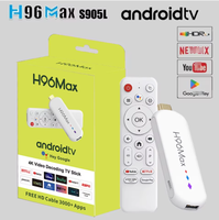 H96 MAX M2 Plus TV Box Android 14 Smart TV Box Quad Core 8K HDR BT 5.4 Wifi 6 Asisten Suara Media Player TV Set Top Box