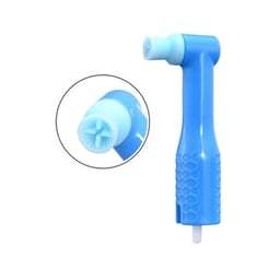 MaxPro Blue Disposable Prophy Angle with <b>Soft</b> Cup Manual Power Source 500/<b>Box</b> - Product Image 1