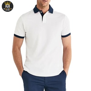 Polos de manga corta para hombre, el mejor diseño, polos para hombre, camiseta lisa transpirable de secado rápido, ropa para hombre, OEM personalizada - Product Image 1