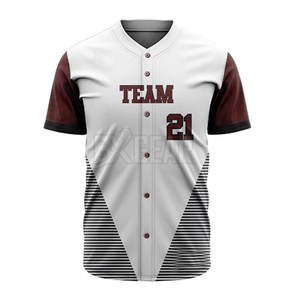 Vêtements de sport uniformes de baseball à taux de gros avec personnalisé conçu pour les matchs d'entraînement d'équipe et les sports scolaires - Product Image 3