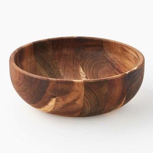 Tazón de Bambú Hecho a Mano, Pulido, de Diseño Moderno, Ecológico, de Alta Calidad, Personalizado, en Forma de Anillo, para Servir Ensaladas, Comida, para Fiestas, Utensilios de Cocina - Product Image 4