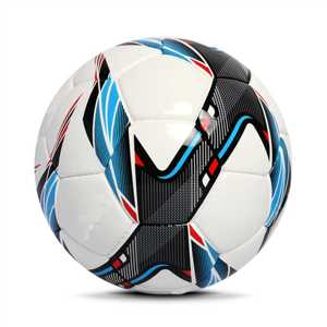 Balón de fútbol de partido cosido a mano de Pakistán, cubierta de PU de 32 paneles, vejiga de butilo duradera de Taiwán, diseño aerodinámico, Balón de torneo profesional - Product Image 2