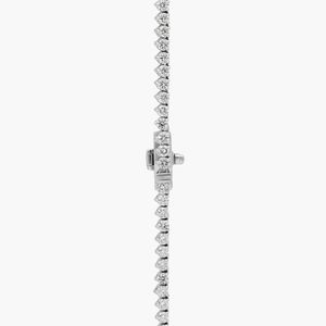 Luxury Round Cut Diamond Tennis <b>Necklace</b> for Women – 925 Sterling Silver White Gold Plated CZ Graduated <b>Statement</b> <b>Necklace</b> Weddi - Product Image 2