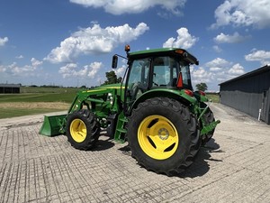 2021 johnn Deere 6105E รถแทรกเตอร์ขนาดเล็ก4WD/2WD เครื่องยนต์ดีเซล4x4ประเภทไดรฟ์70/120/90/100HP สำหรับใช้ในฟาร์ม - Product Image 4