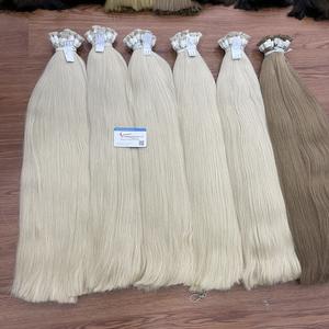 ผ้าผมยุโรปคุณภาพสูงกลุ่มผมมนุษย์สําหรับถักผ้าไม่ทอใช้กับต่อผมผ้าอัจฉริยะ - Product Image 2