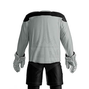 Uniforme de hockey sur glace professionnel personnalisé 2025 uniforme de hockey sur glace léger à manches longues - Product Image 6