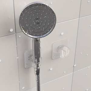 <span class=keywords><strong>Support</strong></span> de pomme de <span class=keywords><strong>douche</strong></span> auto-adhésif à main, fixation murale collante pour robinet de salle de bain, accessoire <span class=keywords><strong>sans</strong></span> perçage pour appartements - Product Image 5