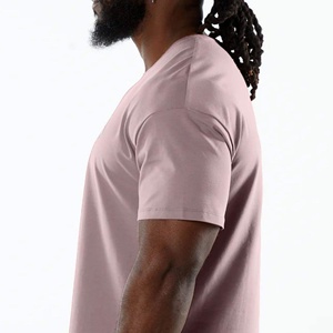 Ropa de calle cómoda de tela ligera de gran tamaño, perfecta para el gimnasio, Fitness, viajes, vacaciones o camisetas diarias para hombres - Product Image 6