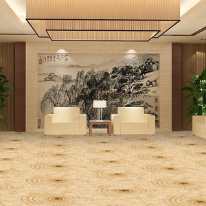 Fournisseur chinois de <span class=keywords><strong>tapis</strong></span> <span class=keywords><strong>Dalle</strong></span> de couloir d'hôtel de luxe <span class=keywords><strong>Tapis</strong></span> de banquet Hôtel Casino Salle de bal Mur à mur <span class=keywords><strong>Tapis</strong></span> Axminster - Product Image 2