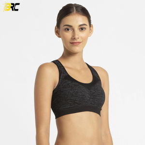 Soutien-gorge de sport rembourré Sexy sans couture pour femmes, vente en gros, prix bon marché, coloré, grande taille, Offre Spéciale - Product Image 4