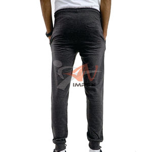 Pantalon en coton décontracté de haute qualité avec imprimé personnalisé pour hommes Pantalon en tissu flexible avec logo - Product Image 2