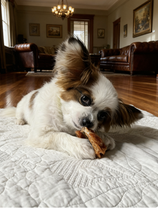 Friandises pour chiens de qualité supérieure OEM Anneaux de tendon de dinde naturels pour chiens Petit diamètre 4CT 7-8.5cm Tendon de dinde d'origine américaine - Product Image 1