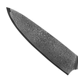 มีดเชฟเหล็กดามัสกัสใบมีดคมสำหรับเชฟทำครัวมืออาชีพ - Product Image 6