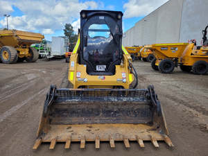 รถตักดิน259D3แมวมือสองรถตักดินขนาดเล็กรถตัก45hp ด้านหน้าสำหรับงานก่อสร้าง - Product Image 4