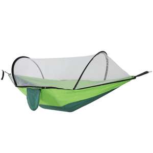 Hamaca con mosquitera de apertura rápida automática para una o dos personas, ideal para acampar al aire libre - Product Image 1