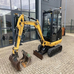Miniexcavadora CAT 301.7D de 1.2 toneladas, excavadora hidráulica sobre orugas con accesorio de cucharón en venta - Product Image 1
