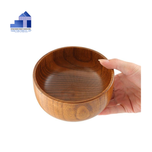 <b>Hot</b> Item 2025 Natural Acacia Wooden Bowls for Kitcheware From Vietnam Manufacturer From Vietnam For Wholesalers - Product Image 1