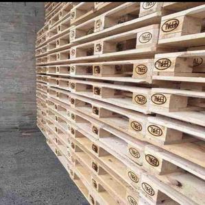 Palette en bois euro 1200x800 Emballage logistique Prix bas Prêt à l'exportation Directement de l'usine Marque personnalisée Palette en bois euro - Product Image 6