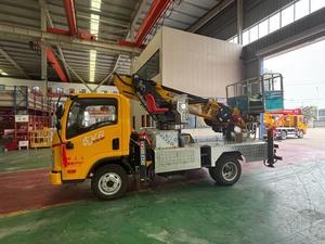 Kendaraan <span class=keywords><strong>Platform</strong></span> Udara HICA 4X2 yang Dibangun untuk Pemeliharaan Listrik, Pemasangan Rambu, dan Dukungan Konstruksi Jangkauan Tinggi - Product Image 5