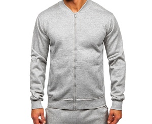Ensemble de survêtement en molleton 100 % coton personnalisé pour homme, taille XL, avec lavage à l'acide et impression, sweat à capuche court - Product Image 2