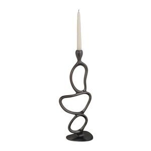 Bougeoir en fer rétro mat moderne de conception de cercle bougeoirs de style européen - Product Image 5