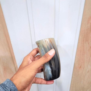 Copa de Cuerno Vikingo Hecha a Mano, Vaso Highball para Agua y Vino, Cervezas Hechas de Cuerno, Artesanía India de Lujo - Product Image 6