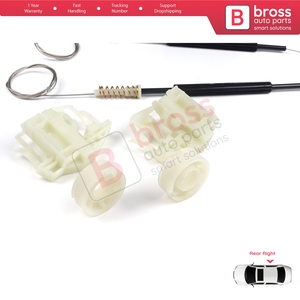 Juego de Reparación de Elevalunas Eléctrico BWR693, Puerta Trasera Derecha para X3 E83 2003-2011 SUV 51353448252 - Product Image 6