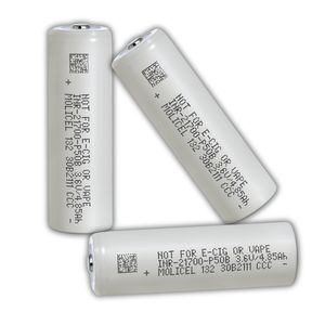 Molicel P50B 21700 INR 5000mAh <span class=keywords><strong>3</strong></span>.6V 50A baterai baru keluaran tinggi untuk peralatan listrik baterai Lithium Ion silinder - Product Image 3