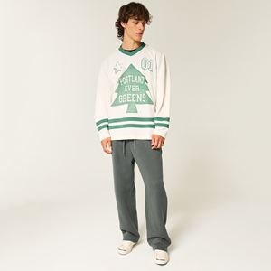 Nouveau pantalon de jogging décontracté léger respirant à séchage rapide de haute qualité, jambe droite, lavage, 100% coton, logo personnalisé, cordon de serrage - Product Image 1