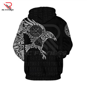 เสื้อฮู้ดดี้ผ้าฝ้ายสีเทาพิมพ์ลาย 3 มิติ ปักลายฤดูหนาว ทรงหลวม มีเชือกผูก พร้อมปลายแขนแบบยางยืด สไตล์ลำลอง ขายส่ง - Product Image 2