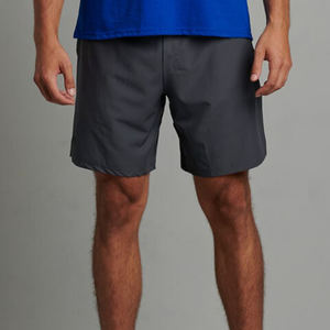 Bermudas informales con logotipo personalizado para hombre, Bermudas transpirables de algodón con cintura elástica, pantalón corto de estilo informal para correr para hombre - Product Image 5