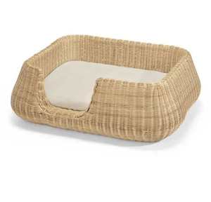 PetHaven Faux Fur Dog Basket - Warm and Cuddly Nest for All-Season Comfort - Snuggle Sanctuary