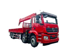 SHAC-MAN M3000 8x4 Camión Diésel de 350HP con Plataforma Telescópica de 16 Toneladas, Transmisión Manual, Euro 5, Escalera Trasera - Product Image 2