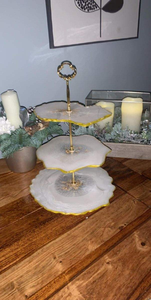 Base para Pastel de Resina con Diseño de Lava de la Mejor Calidad, para Bodas y Cumpleaños, Soporte Decorativo para Mesa - Product Image 3