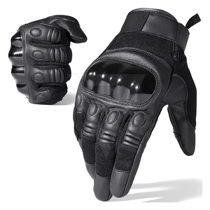 Gants de course de haute qualité pour hommes, vêtements de sport en cuir sur mesure pour la moto en hiver, imprimé en couleur unie - Product Image 1