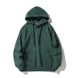 Vente en gros de 230 grammes de sweats à capuche en molleton pour hommes de grande taille Logo personnalisé Impression en relief 3D Printemps Broderie Logo Expédition DDP - Product Image 4