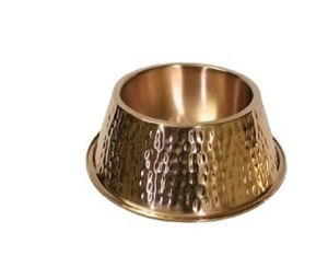 Tazón de comida para perros de Color plateado de acero inoxidable de calidad Superior de forma redonda con tazón para servir comida para perros a la venta - Product Image 2