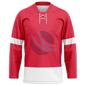 Camisetas de hockey sobre hielo personalizadas para jóvenes y adultos con tela de malla que absorbe la humedad adecuada para la práctica y los partidos - Product Image 3